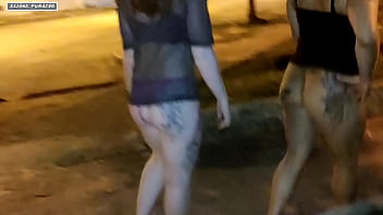 Realizei meu fetiche fiz sexo com amigos na praça