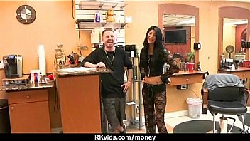 Amateur has sex for some quick cash 13