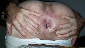 Panties Down & Opened Up In Panty Girdle thumbnail