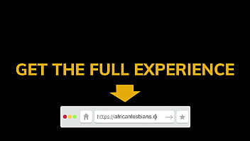 Cute african lesbians make out wild and cum from intense pussy play