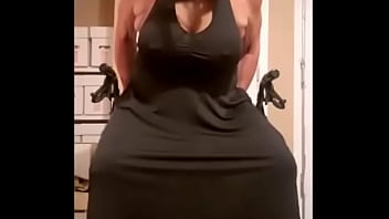 Danieladeep black dress platform boots monster plug