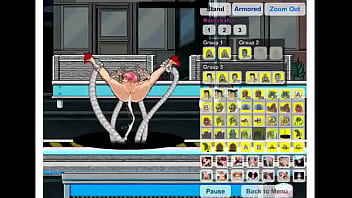 Pink haired girl gets fucked by monsters