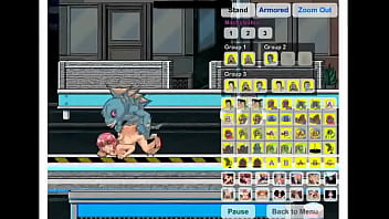 Pink haired girl gets fucked by monsters