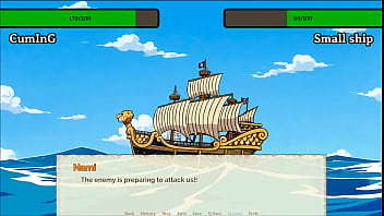 Lusty buccaneers parody hentai game ep 2 nami is stripping for the right amount of gold