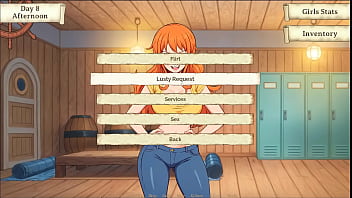 Lusty buccaneers parody hentai game ep 2 nami is stripping for the right amount of gold