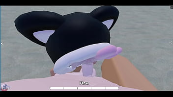 Smashing with a girl on a beach~ Smashing with a girl on a beach~