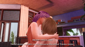 Ayane and tina fucks in a beach resort