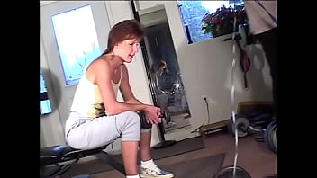 Maria shadoes redhead milf behind the scenes bts workout photoshoot