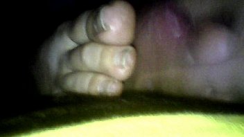 Footjob wife amateur 2