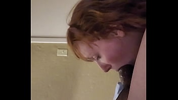 Sexy red head plays with whipcream Sexy red head plays with whipcream