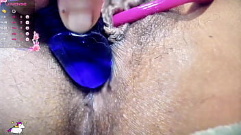 Chilena amateur en noche de webcam dildo anal y control juguete lovense a distancia