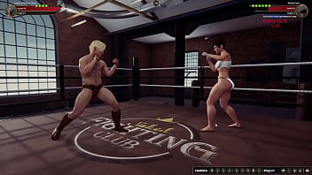 Johnny walker vs marie v nf3d mixed fight mma maledom boxing ring combat