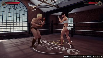 Johnny walker vs marie v nf3d mixed fight mma maledom boxing ring combat