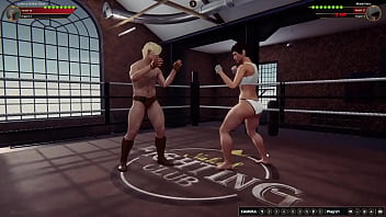 Johnny walker vs marie v nf3d mixed fight mma maledom boxing ring combat