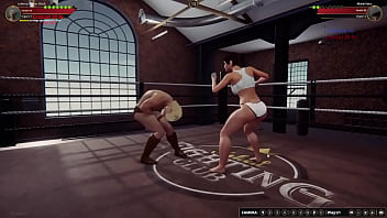 Johnny walker vs marie v nf3d mixed fight mma maledom boxing ring combat