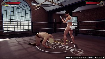 Johnny walker vs marie v nf3d mixed fight mma maledom boxing ring combat