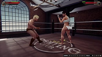 Johnny walker vs marie v nf3d mixed fight mma maledom boxing ring combat