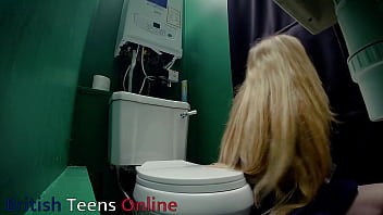 Horny nurse sucks cock at the gloryhole