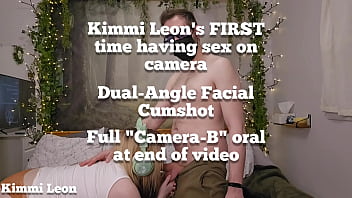 I get fucked on camera then i take a hot cum facial from kade's big dick