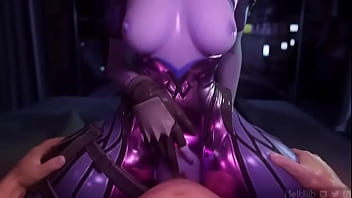 Widowmaker dandolo todo durante el sexo