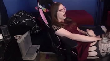 Shemale big cock cum shot