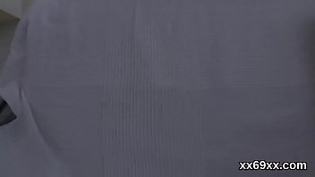 Boyfriend assists with hymen examination and plowing of virgin sweetie