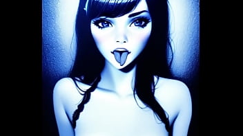 Hot anime bitches with tongues out