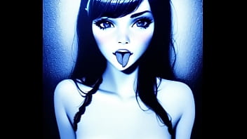 Hot anime bitches with tongues out