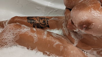 Sexy stepsister allowed to watch she's big tits