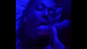 Horny model dropped by