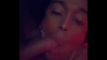 Horny model dropped by