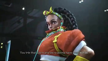 Kimberly has a mouthful of words