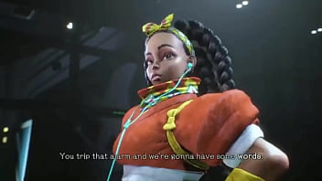 Kimberly has a mouthful of words