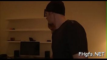 Hot non professional legal age teenager is having a sex session with her boyfriend