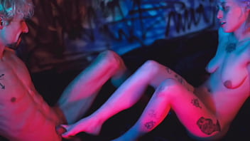 Perfect footjob with tiny acidalia & mad maxxx