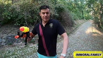 Alexis gets stuffed flooded and pounded by porno dan's cock