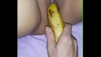 Her pussy liked the banana #1 Her pussy liked the banana #1