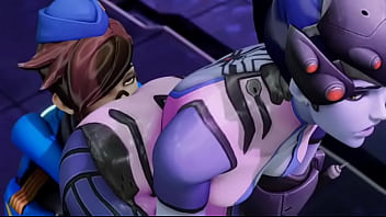 Tracer eats widow maker's ass