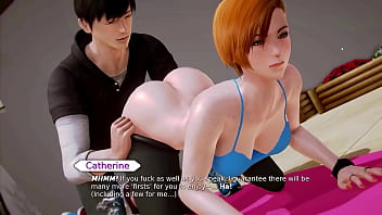 Waifu academy chatherine & yuna porn collection 18 nude scenes