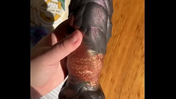 Obsessed with these gorgeous pieces that arrived from bardtoys for me to review dildo is a medium shadow demon