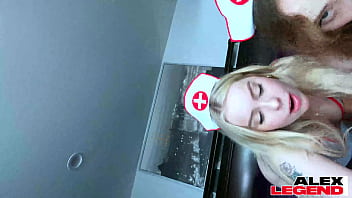 Stunning babe aderes quin gets all her holes wrecked bareback