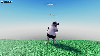 Garoto com pauzão dança enquanto ouve gemido da garota gostosa