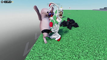 Garoto com pauzão dança enquanto ouve gemido da garota gostosa