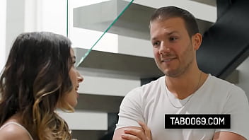 Hot brunette teen breaks chastity vow with locksmith Hot brunette teen breaks chastity vow with locksmith