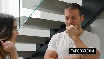 Hot brunette teen breaks chastity vow with locksmith Hot brunette teen breaks chastity vow with locksmith