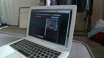 Brunette mom sucking big cock