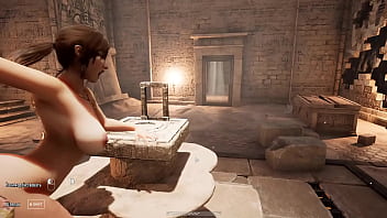 A mystical dildo reveals its potential in lara croft's ass 3d hentai game