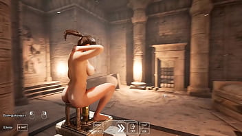 A mystical dildo reveals its potential in lara croft's ass 3d hentai game