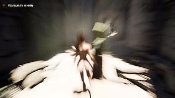 A mystical dildo reveals its potential in lara croft's ass 3d hentai game