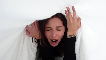 Stepmom caught me fucking a sex doll and decided to take advantage of the moment